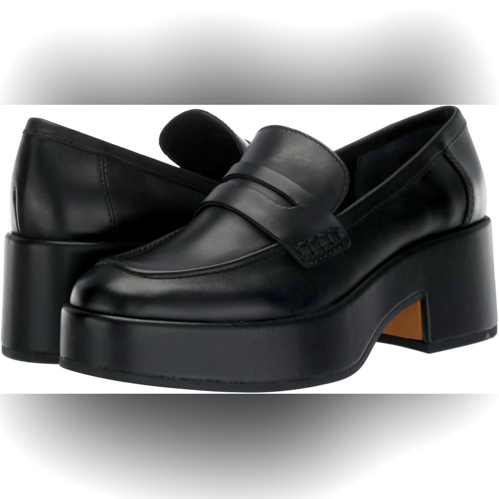 Dolce Vita Women's Leather Yanni Platform Loafers NWT sizes 9.5